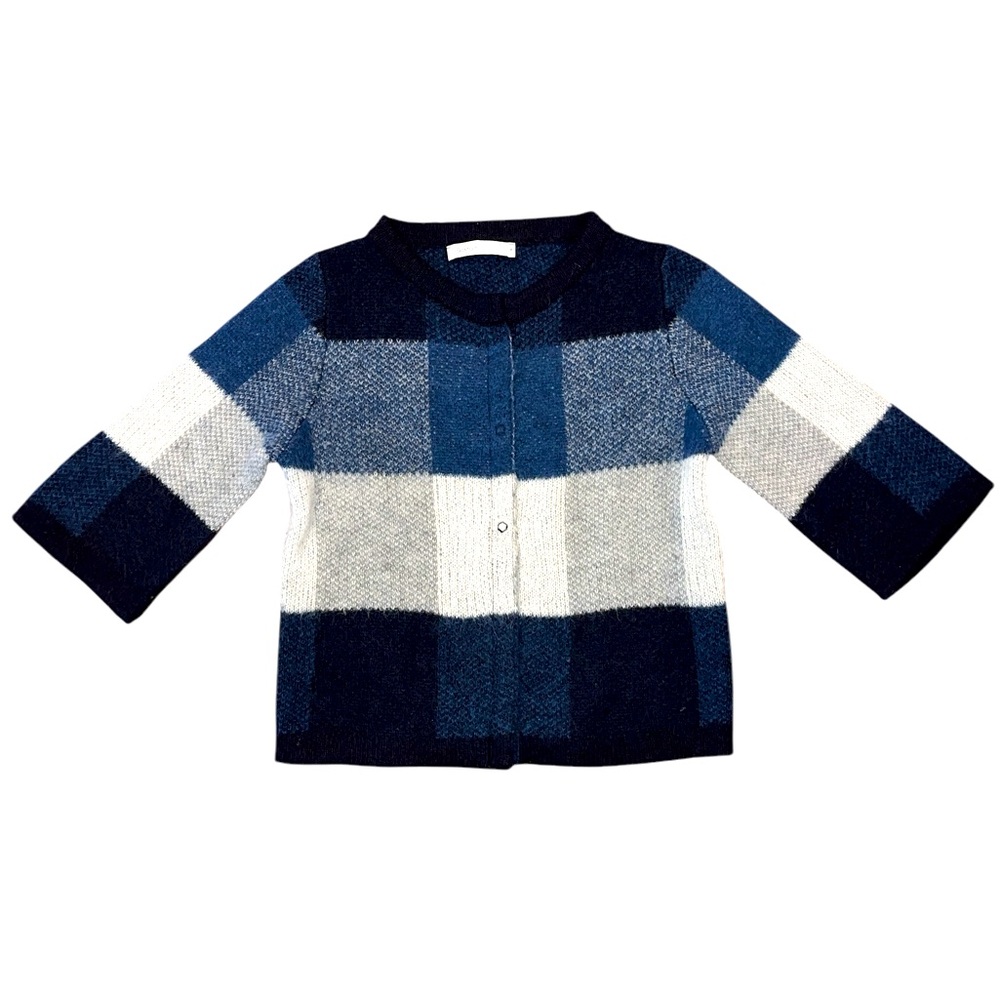 Skovhuus - cardigan mohair 3/4 sleeve size small